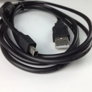 适用于柯达奥林巴斯索尼三洋柯尼卡美能达JVC相机的U-4 CB-USB1 USB相机电缆