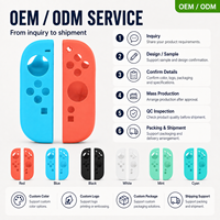 Casing Pelindung JoyCon Generasi Switch2 untuk Kontroler Nirkabel, Multiwarna Opsional, Tekstur Buram, Silikon Lembut
