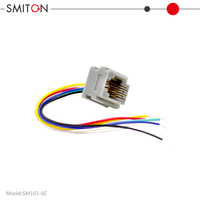 Câble téléphonique RJ12 623K 6P6C avec prise RJ12