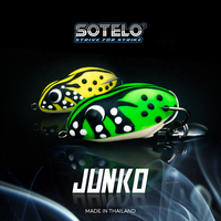 Umpan Lunak Sotelo STLJK Soft Frog Junko 40mm 5G, Umpan Ikan Lunak