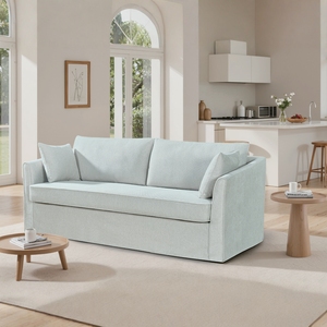 <span class=keywords><strong>Canapé</strong></span> nordique moderne et minimaliste en tissu trois, <span class=keywords><strong>canapé</strong></span> décontracté en coton et lin de salon, <span class=keywords><strong>canapé</strong></span> amovible lavable en tissu - Product Image 1