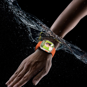 นาฬิกาอัจฉริยะ HKSF B33 หน้าจอ LARCE HOO ภาพคมชัด กล้องหมุนได้ ตรวจวัดอัตราการเต้นของหัวใจตลอดวัน แบตเตอรี่ใช้งานได้ยาวนาน - Product Image 5