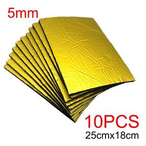 10 pièces 25*18cm Mousse insonorisante et isolante thermique pour véhicule, amortissante, auto-adhésive, Commerce extérieur transfrontalier - Product Image 3
