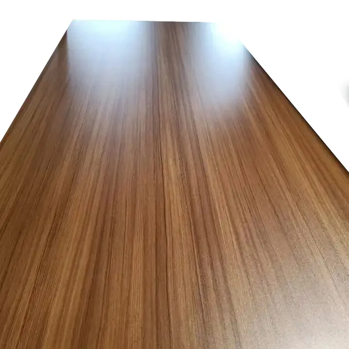 Design simples Mdf Board Para Móveis Walnut Waterproof 3Mm-18Mm melamina Mdf Board