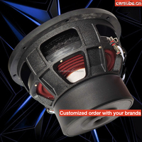 Haut-Parleur de Subwoofer Audio de Voiture 12" Compétition Sub RMS 1200W Basses Puissantes 2400W Crête SPL Subwoofer Auto