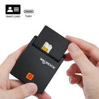 Lecteur-graveur de cartes de crédit mobile portable et mince, lecteur de cartes SIM USB mini, lecteur de cartes Visa