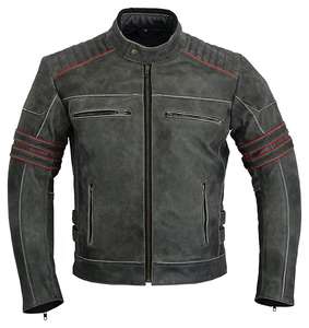Chaqueta de Motociclista de Cuero Genuino de Alta Calidad, Talla Grande, Ropa Deportiva de Nueva Llegada, Transpirable, Impermeable, Resistente al Viento, Ropa de Automovilismo - Product Image 1