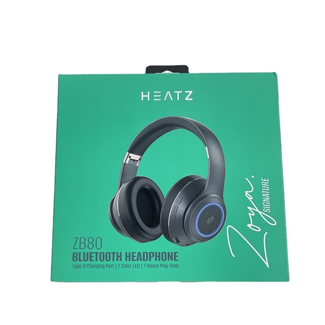 HEATZ ZB80 Open-Ear Noise Cancelling TWS Earphones & Headphones Bluetooth V5.3 3.7/400MAH Battery Headphones