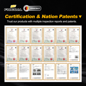 Bản lề thủy lực 3D một chiều có thể tùy chỉnh FICGOAL, thép cán nguội, đóng êm, dùng cho nhà ở, văn phòng, ngoại thất, căn hộ - Product Image 6
