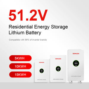 Batterie au lithium LiFePO4 DEMUDA 51.2V 280Ah 400Ah 628Ah, 6000 cycles, 15kWh 20kWh 30kWh, système de stockage d'énergie solaire domestique basse tension - Product Image 3