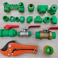 Raccords PPR personnalisables – Couleurs blanc/vert disponibles – Connecteurs de tuyaux en polypropylène haute pression PN25 – Écologiques – Mondiaux