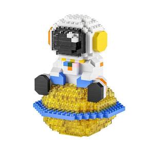 Bloques de construcción de astronautas espaciales, serie de figuras iluminadas, compatibles con <span class=keywords><strong>Lego</strong></span>, 400-800 piezas, juguetes para niños, regalo - Product Image 5