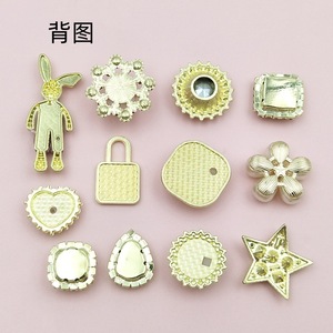 Nuovo arrivato Mix Styles Vintage rosa Alice Dream Cave scarpe modello ciondolo per spilla vestiti decorazione cucito album - Product Image 2