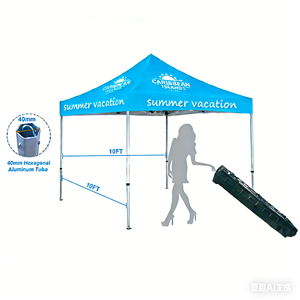 Carpa Publicitaria ADMAX <span class=keywords><strong>10x10</strong></span> con Logotipo, de Aluminio, para Interiores/Exteriores, para Ferias Comerciales, Exposiciones, Eventos, Gazebos, Toldos, Personalizable - Product Image 6