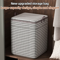 Sacs de rangement pliables écologiques pour vêtements et couettes, capacité extra-large 180L, organisateur en tissu avec poignées pour armoire et placard