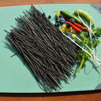 Espaguetis de Frijol Negro / Fideos Negros de Soja