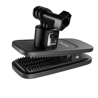 Aksesoris Kamera Sport Telesin Baru untuk Go Pro / DJI Action / Insta360, Klip Magnetik Universal Lepas Cepat untuk Ransel