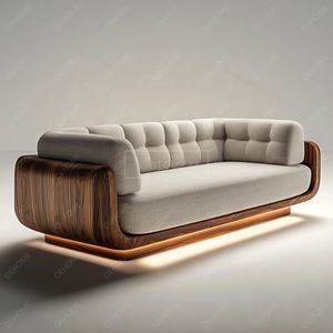 Europese Stijl Minimalistische Woonkamer Moderne Luxe Witte Vrije Tijd Houten Been Sofa Meubels <span class=keywords><strong>Lounge</strong></span> <span class=keywords><strong>Suite</strong></span> Banken Bank - Product Image 4