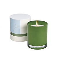 Boîte en tube de papier rond imprimée sur mesure, boîte cylindrique en papier kraft écologique pour emballage cadeau de bougies parfumées