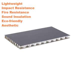 แผงเพดานรังผึ้งรังผึ้งอลูมิเนียมน้ำหนักเบาออกแบบทันสมัยกันความชื้นและทนไฟมีการรับรอง A1 - Product Image 2