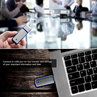 USB Flash Drive plastik isi satu buah, Flash Drive USB plastik multiwarna USB 2.0 1GB 2GB 4GB hemat biaya