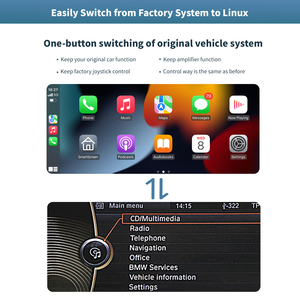 10.25 portatile "Touch Screen capacitivo 1920x720 risoluzione Android <span class=keywords><strong>OS</strong></span> supporta Apple CarPlay/Android Auto/ GPS - Product Image 5