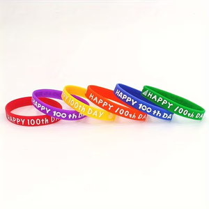 Bracelet commémoratif 100 Jours – Cadeau de fête <span class=keywords><strong>pour</strong></span> garçons et filles – Bracelet décoratif <span class=keywords><strong>pour</strong></span> la rentrée <span class=keywords><strong>des</strong></span> classes - Product Image 3