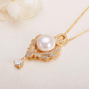 Collar con Colgante de Perla de Agua Dulce del Lago de la Montaña de Zhuji con Cadena de Clavícula, Estilo Japonés Coreano, Joyería Xiang - Product Image 4