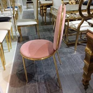 Chaises de luxe chaises de mariage rose pour événements mariage cadeiras para eventos sillas para eventos chaises de trône de mariage - Product Image 2