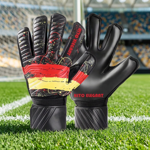 Guantes de Portero Profesionales con Contacto de Látex en la Palma, Transpirables, Antideslizantes, Corte Negativo, Diseño Personalizado con Logotipo - Product Image 2