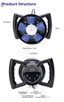 Masseur vibrant rotatif à 360°, appareil de modelage corporel électrique portable pour spa et clinique