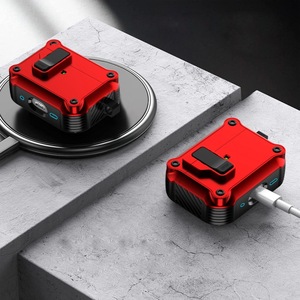 Para <span class=keywords><strong>Airpods</strong></span> Pro 2 Funda con Clip <span class=keywords><strong>de</strong></span> bloqueo seguro automático Carcasa dura resistente para <span class=keywords><strong>Airpods</strong></span> <span class=keywords><strong>3</strong></span> <span class=keywords><strong>Estuche</strong></span> <span class=keywords><strong>de</strong></span> <span class=keywords><strong>carga</strong></span> con llavero - Product Image 4