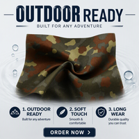 Tissu sergé camouflage numérique imprimé 65% polyester/35% coton, 151 cm, pour uniforme de jeu CS