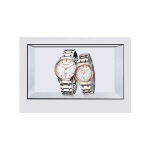 Vitrine transparente de 32 pouces, vitrine à écran tactile <span class=keywords><strong>3D</strong></span>, vitrine à écran LCD transparent holographique - Product Image 1