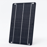 Mini Panel Solar de 6W, Módulo Solar Monocristalino Impermeable IP67, Kit de Bricolaje con Material PET para Teléfonos Inteligentes, Ventiladores Pequeños y Monitores