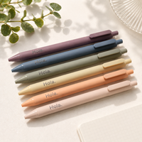 Stylos à écriture fluide avec finition mate esthétique et citation inspirante pour la promotion de cadeaux en gros