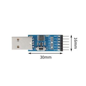 Programmeur CH340K <span class=keywords><strong>Pro</strong></span> Mini USB vers TTL, programmeur de port série, téléchargeur, débogueur, programmeur <span class=keywords><strong>STC</strong></span>, adaptateur USB vers série CH340K - Product Image 5