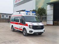 Ambulance médicale JMC Diesel avec surveillance, équipement médical, lit de transfert hospitalier, pression négative, transmission automatique, EURO 5