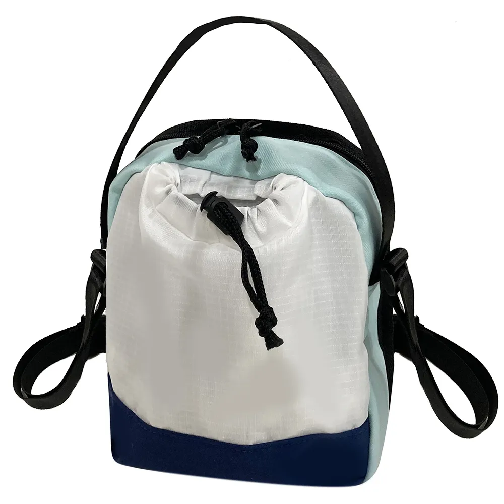 2024 özel LOGO basit beyaz Mini kumaş Flap omuzdan askili çanta bayanlar kadınlar için lüks marka tasarım askılı çanta