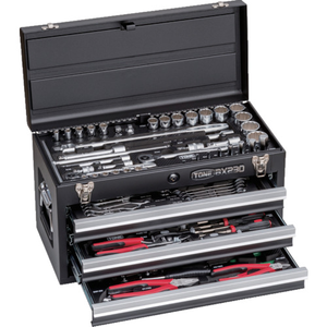 Clé dynamométrique sans fil TONE en acier inoxydable 201, ensemble d'outils d'entretien avec adaptateurs 9,5 mm 12,7 mm, alimentée par batterie, OEM Japon - Product Image 2