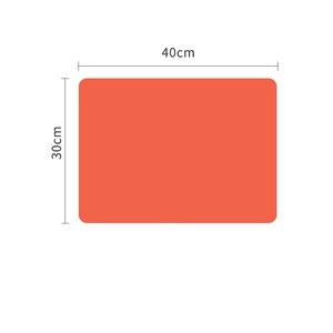 Custom Thickened Silicone Table Mat Rectangular <b>Waterproof</b> Heat Resistant Cushion with Non-Slip Feature for Children & Students - Product Image 4