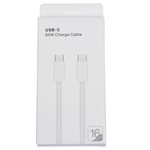 Câble <span class=keywords><strong>de</strong></span> données tressé 60W pour <span class=keywords><strong>Apple</strong></span> 17 16 16 iPhone <span class=keywords><strong>iPad</strong></span> Chargement rapide 3A Double tête Type-C avec gaine TPE Longueur 1m à 2m - Product Image 6