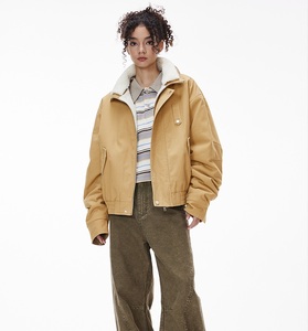 <span class=keywords><strong>Veste</strong></span> unisexe en maille polaire unie pour l'hiver, style vintage, <span class=keywords><strong>tendance</strong></span>, polyvalente, avec fermeture éclair imprimée et logo, coupe-vent, directement du fabricant - Product Image 1