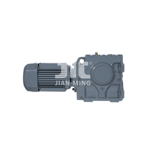 Hiệu quả cao xoắn ốc Worm Gear tốc độ động cơ giảm tốc tùy chỉnh ODM hỗ trợ cho máy trộn bê tông hộp số nhà máy bán - Product Image 2