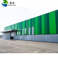 Fábrica de Estructuras de Acero Prefabricadas Modernas de Bajo Costo, Almacén con Estructura de Acero de Alta Resistencia, Certificado ISO9001 para Uso Industrial