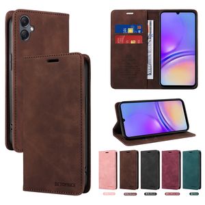Funda de Cuero con Protección FRID y Cartera Magnética para iPhone 17 Air 16E 16 15 Plus 14 13 Mini 12 Pro Max 11 XR X XS, Estilo Retro - Product Image 1