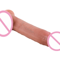 Precio bajo Venta caliente Muestra gratis Extra grande Empuje telescópico Prepucio Consolador realista Masturbadores Juguetes sexuales para placer sexual