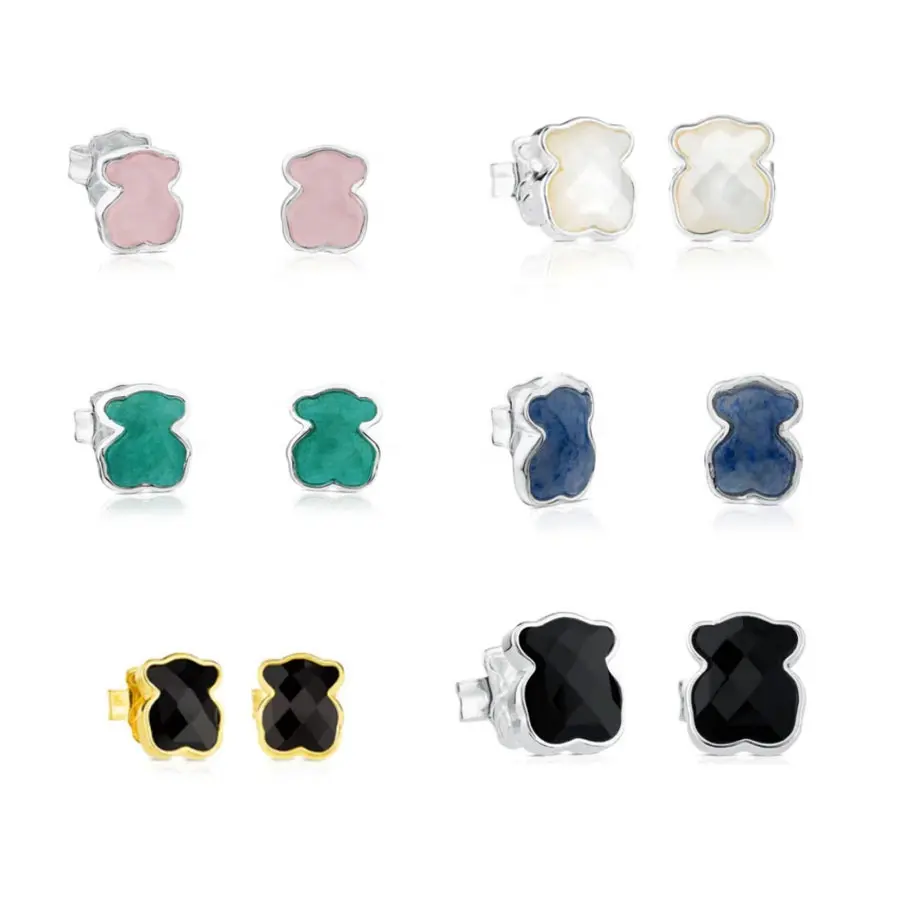 Fine jewelry wholesale hotsell spain bear touses jewelry 925 sterling silver earring for women