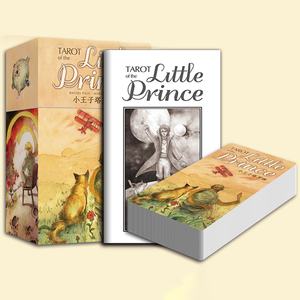 Jeu de tarot personnalisé <span class=keywords><strong>Oracle</strong></span> Goddess Cats en feuille d'or Anime Guidance Cartes à jouer avec logo imprimé pour le jeu Fortunetelling - Product Image 4
