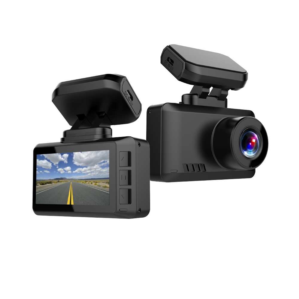 Camera Xe Hơi Relee 4K Độ Phân Giải Cao Camera Hành Trình Đôi 2160P 2K UHD Máy Quay Video Tự Động Rộng 170 Độ Với Camera Lùi